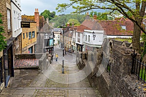View towards King Street in Frome, Somerset