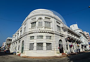 View of the Georgetown Palace in Penang, Malaysia