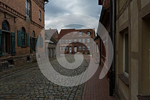 View from the german village Doemitz