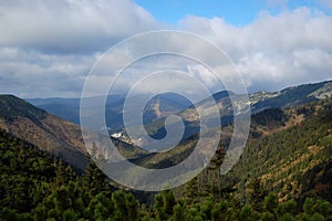 View of Giant Mountains