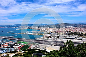 View of Gibraltar International Airport photo