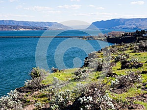 View from Ginkgo Petrified Forest State Park in Washington state