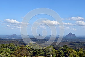 View on Glass House Mountains