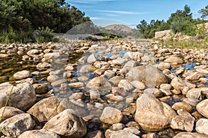 View of Gobos riverbed at Greyton