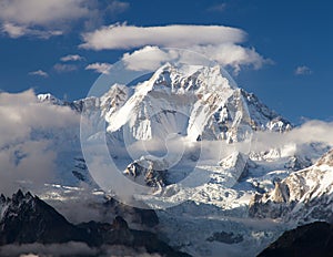 View from Gokyo Ri to mount Gyachung Kang 7952m