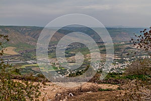 View of the Golan Heights