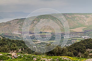 View of the Golan Heights