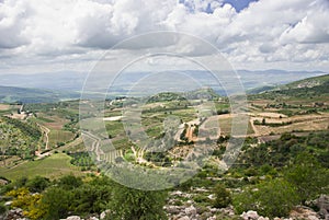 View of the golan heights photo