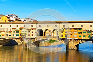 View of Gold (Ponte Vecchio) Bridge