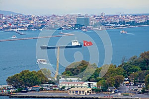View of the Golden Horn from Galata Tower