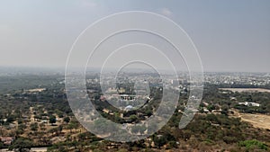 View for the golkond fort hydrabad