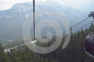 Gondola ride, sulphur mountain , Banff, Alberta