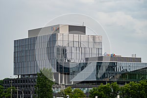 View of Google office building in Kitchener.