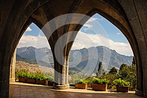 Villa Cimbrone. Ravello. Campania. Italy photo