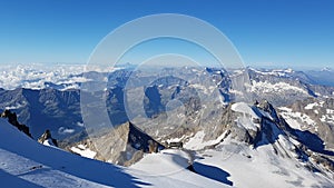 The view from gran paradiso
