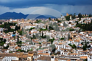 View of Granada cityspace