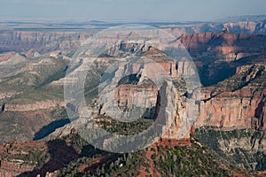 View of Grand Canyon from Point Imperial on North Rim.