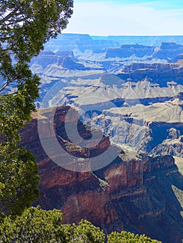 View of the Grand Canyon South Rim