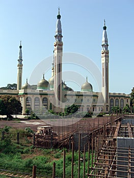 View of the Grand Mosque in Conakry