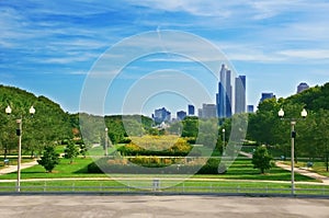 View of Grant Park (Chicago)