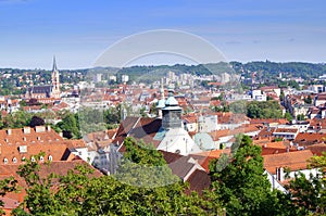 View on Graz from Schlossberg