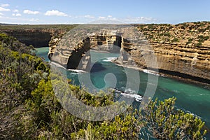 View from the great ocean road