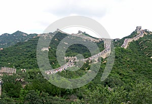 View of Great Wall of China