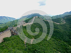 View of Great Wall of China