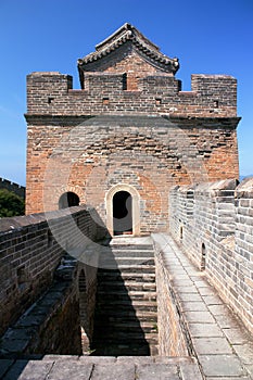 View of Great Wall of China