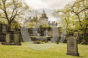 A view from Greyfriars Kirkyard