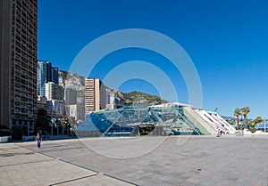 View of the Grimaldi Forum in Montecarlo
