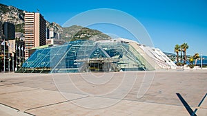 View of the Grimaldi Forum in Montecarlo
