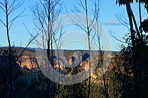 A view of The Grose Valley in the Blue Mountains