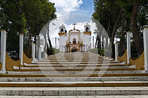 View of the Guadalupe Church Iglesia de Guadalupe, in the city of San Cristobal de Las Casas, Chiapas