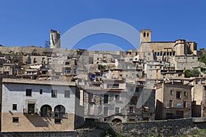 View of Guimera, Lleida, Catalonia, Spain