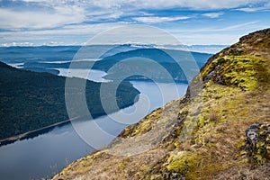 View of the Gulf Islands from Saltspring Island's Mount Maxwell Provincial Park photo