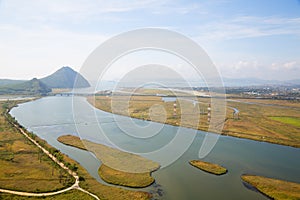 View of the Gulf Nakhodka and the city of Nakhodka, Russia.