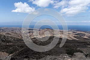 A view of the Gulf of Tadjoura from Arta, Djibouti, East Africa