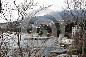 View of Gurzuf from Chekhov`s dacha