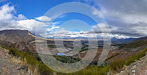 The view from Gydo Pass on farm land