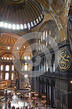 View of the Hagia Sophia museum in Istanbul Turkey. Santa Sofia. Ayasofya photo