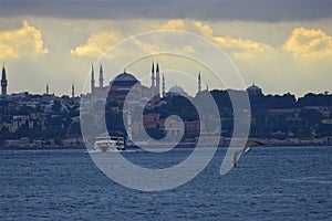 A view of Hagia Sophia photo