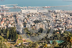 View of Haifa from the hill