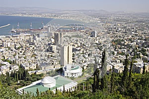 View of Haifa. Israel. photo