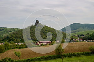 Pohled na Hajnacku, Slovensko