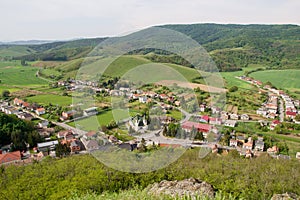 Pohled na Hajnacku, Slovensko