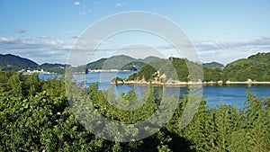 View from Hakata Island in Seto Inland Sea