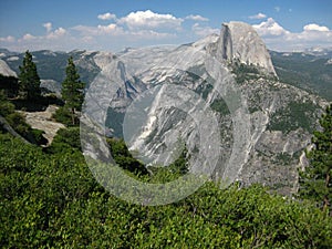 View of Half Dome, Yosemite National Park, California