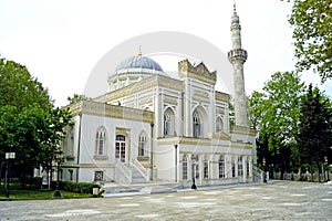 View of Hamidiye Mosque in Istanbul, Turkey