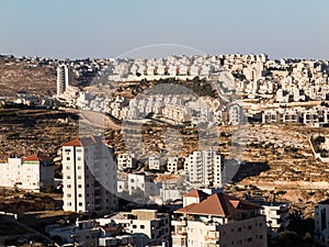 View of Har Homa (Homat Shmuel) from Bethlehem 2015